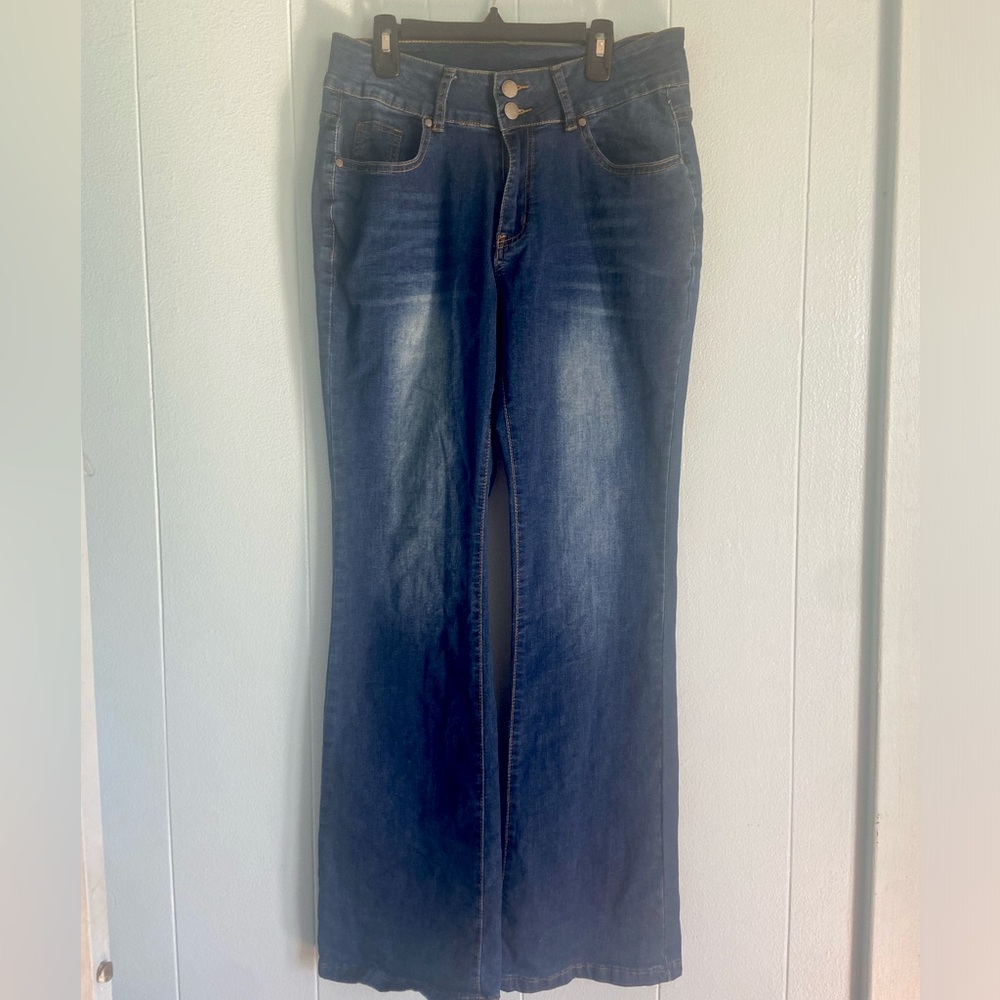 NVFelix flare dark wash jeans